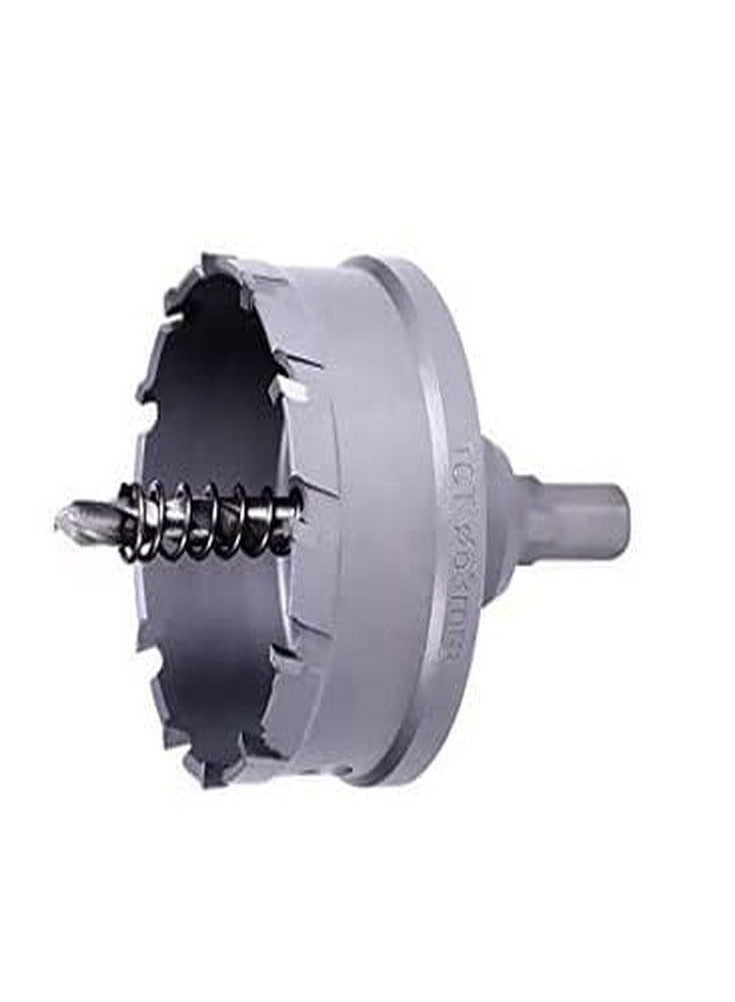 UPTODATETOOLS Carbide Hole Saw Cutter 2.5"/63mm Cutting Dia TCT Hole Saw for Cutting 5mm Stainless Steel Sheet and Metal - Image 5